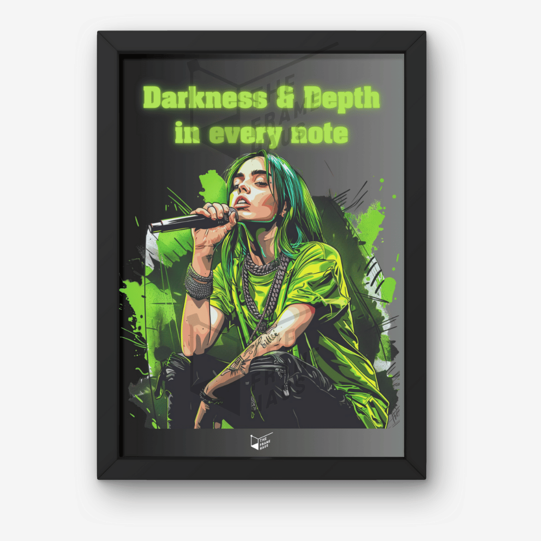 Billie Eilish - Modern Pop Art