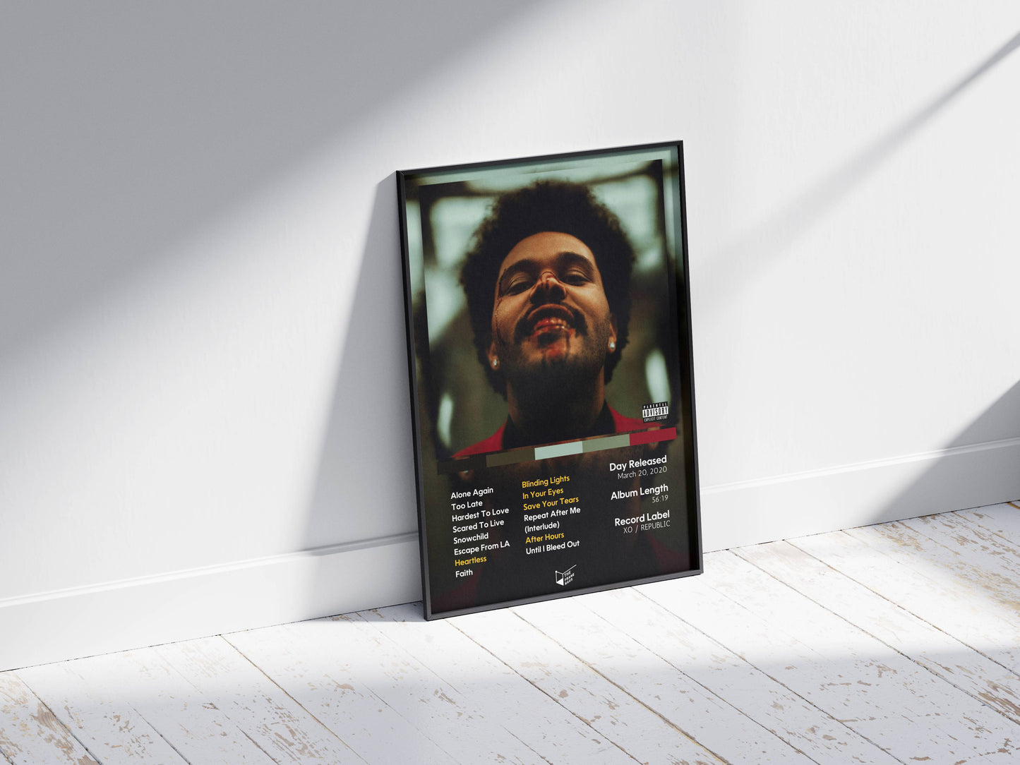 After Hours Album Cover