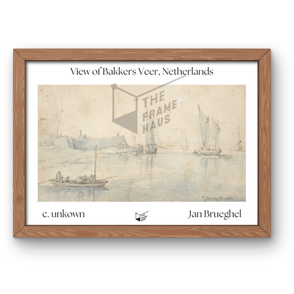 View of Bakkers Veer, Netherlands