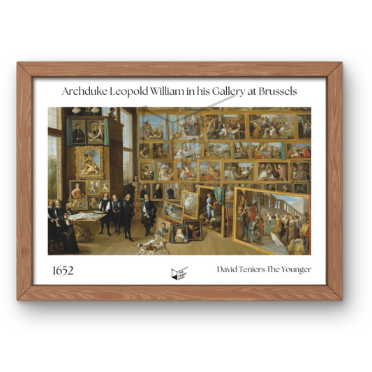 Archduke Leopold in his Gallery