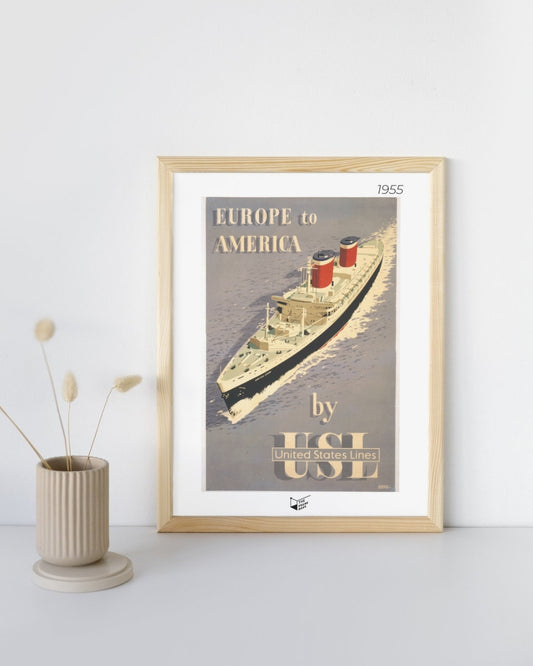Europe to America - 1955